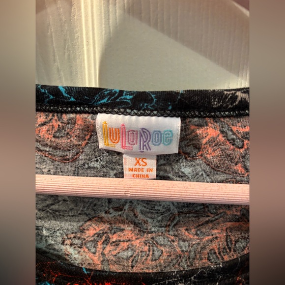 LuLaRoe Black and Red Dress - Picture 3 of 4